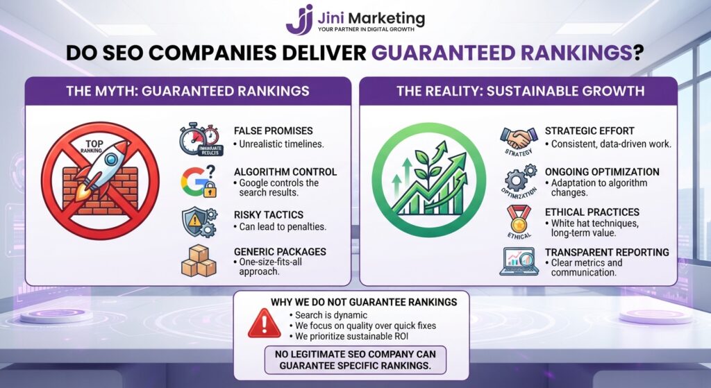 Do SEO Companies Deliver Guaranteed Rankings?