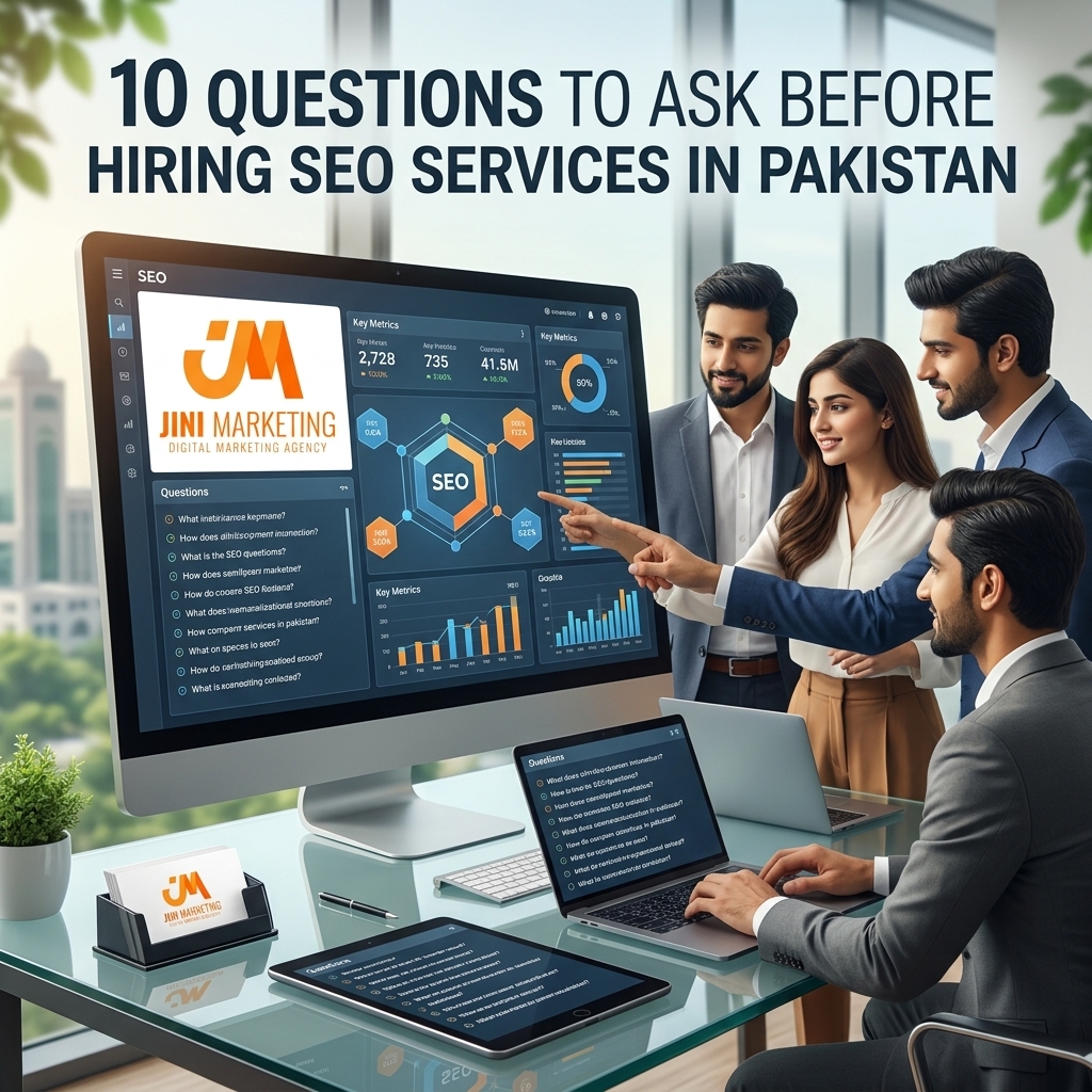10 Questions to Ask Before Hiring SEO Services in Pakistan